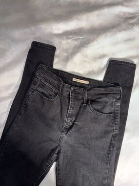 Black High-Rise Skinny Jeans - Women